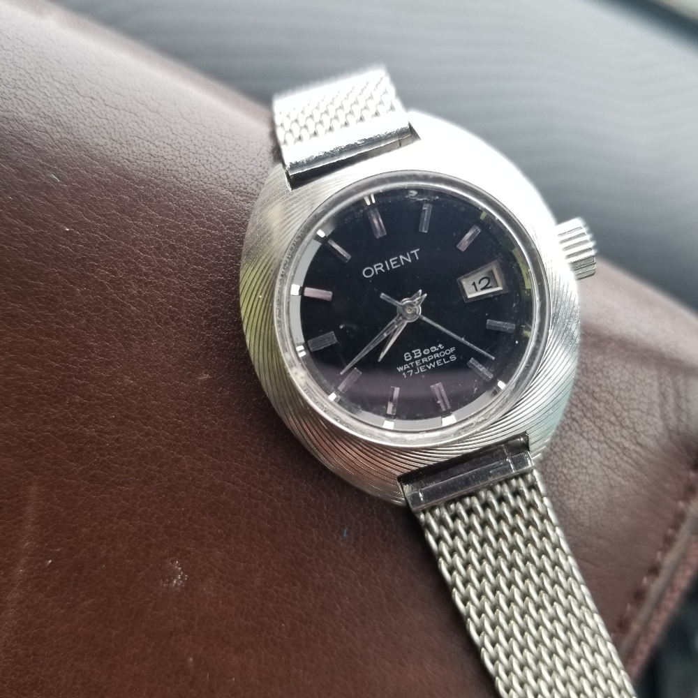 Vntg. Orient 8 Beat Watch